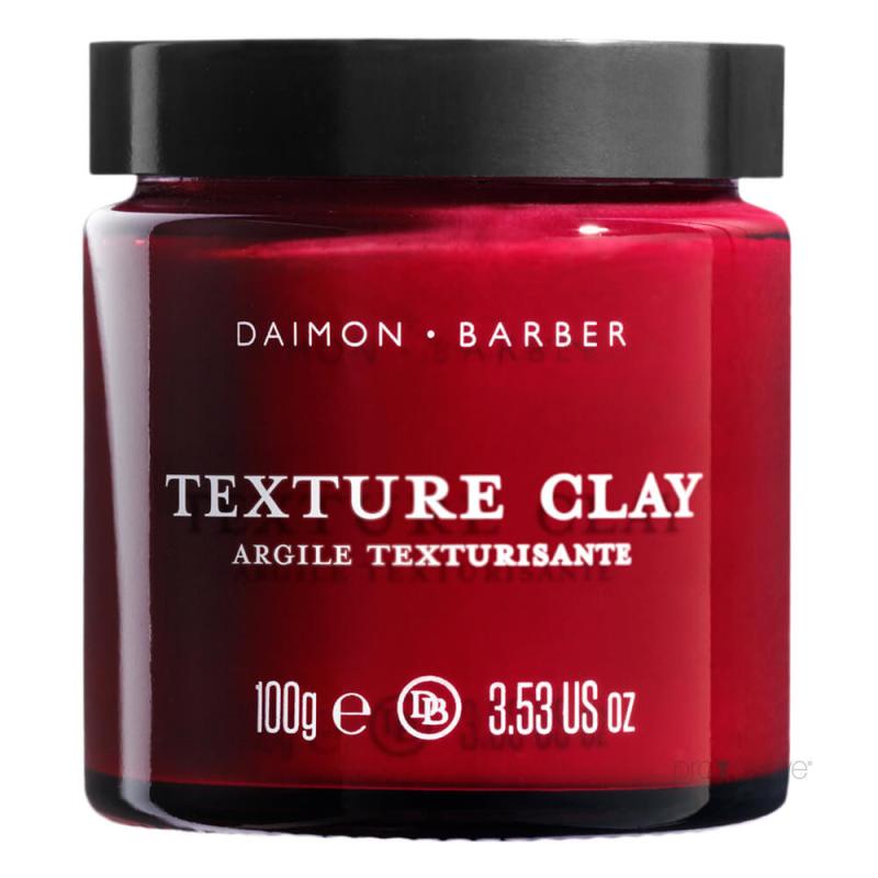 Daimon Barber Texture Clay - Naturlig Hårvoks til Mænd