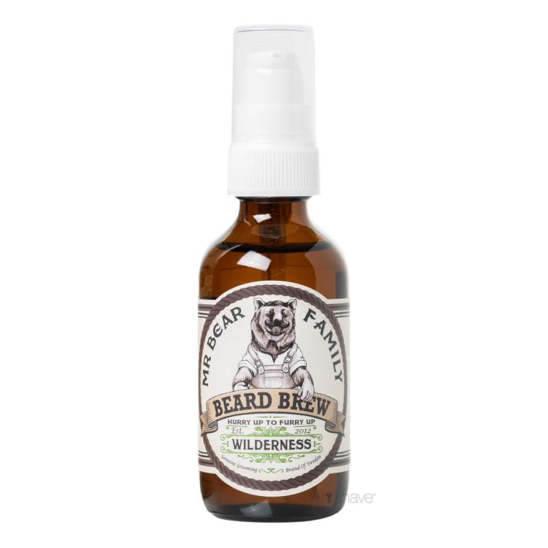 Mr. Bear Skægolie - Beard Brew Oil Wilderness 60 ml