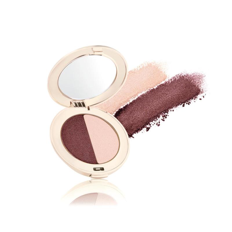 Jane Iredale Purepressed Duo Øjenskygge Berries Cream