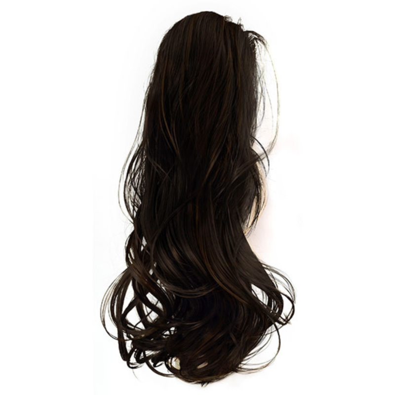 Ponytail Extensions Mørkebrun Nr 3 - Forvandl dit look!
