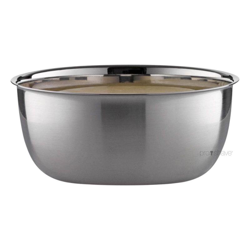 Pils Rasur Barberskål i Mat Ædelstål - Perfekt til Barbering