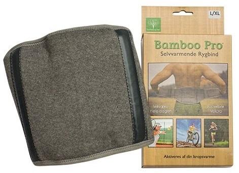 Bamboo Pro Selvvarmende Rygstøtte - L/XL 1stk