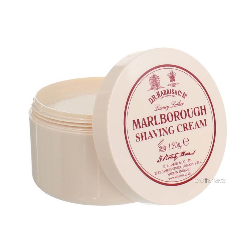 D.R. Harris Luksus Marlborough Barbercreme 150g - Kvalitet!