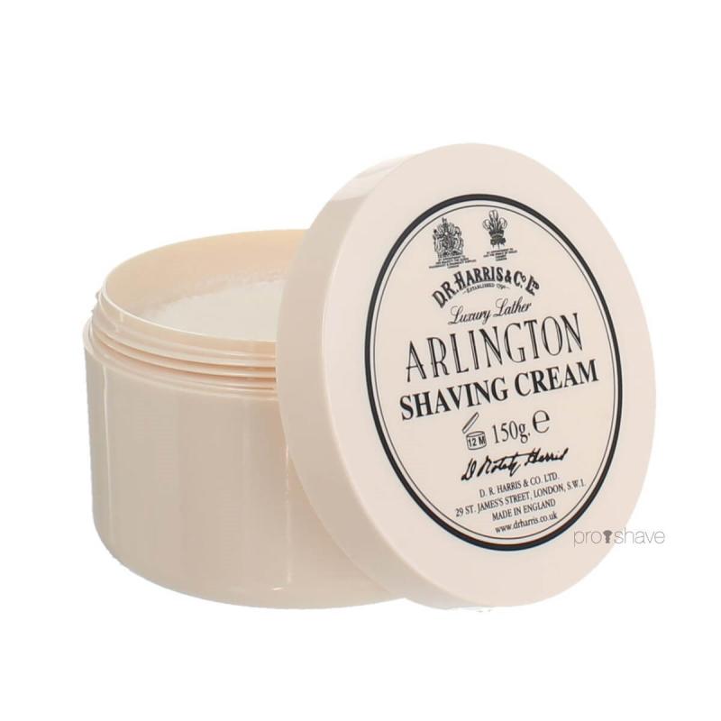 D.R. Harris Arlington Barbercreme 150g - Luksus til Barbering