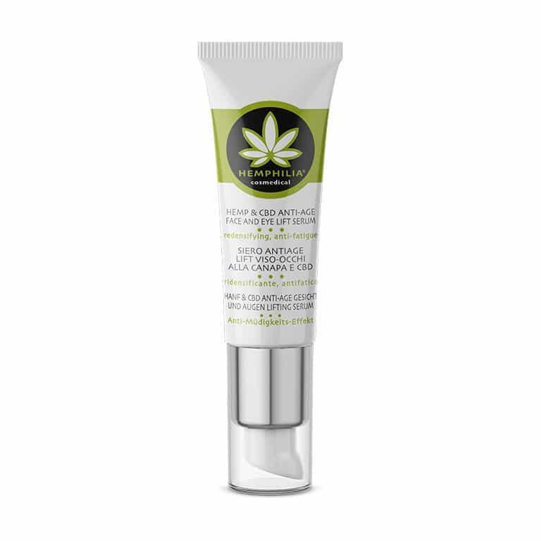 Hemphilia Økologisk Anti Age Ansigts- og Øjenserum 20ml