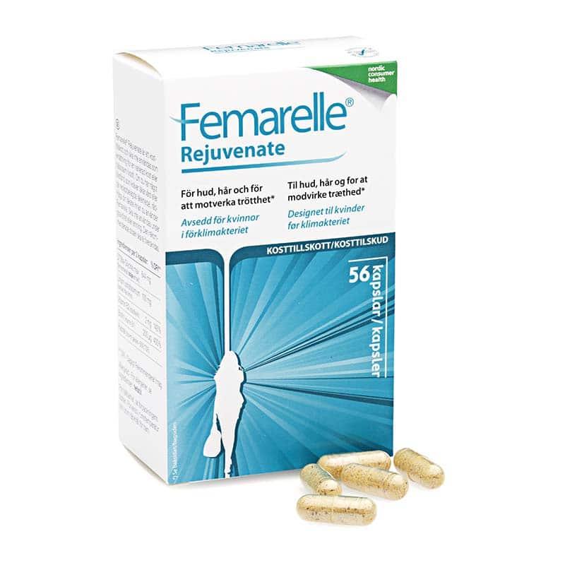 Femarelle Rejuvenate - Hormonfrit kosttilskud 56 Kps