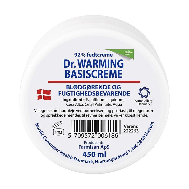 Dr. Warming Basiscreme 450ml - Fugtighedsbevarende Pleje