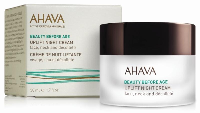 Ahava Uplift Natcreme 50ml - Genoprettende Næring om Natten