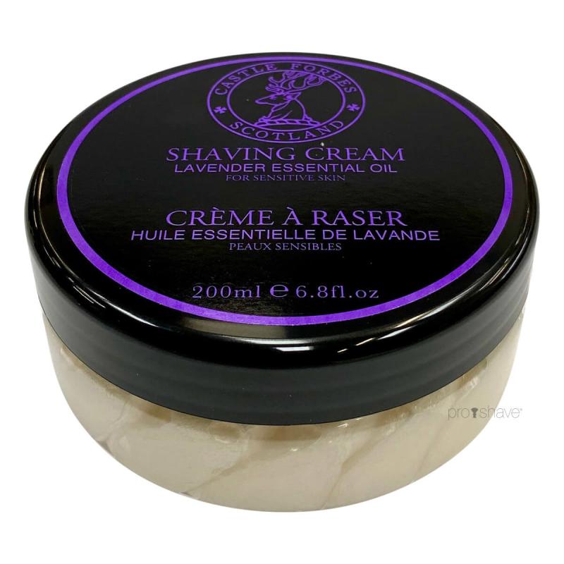 Castle Forbes Barbercreme med Lavendelolie 200 ml