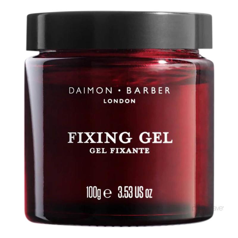 Daimon Barber Fixing Gel 100 Gr - Stærkt Hold til Mænd