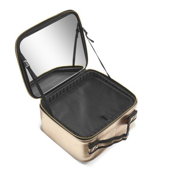 Gillian Jones Makeup Boks i Rosegold - Luksus Opbevaring