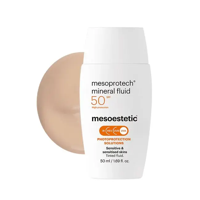 Mesoestetic Mesoprotech Mineral Fluid SPF 50 - Solcreme 50 ml