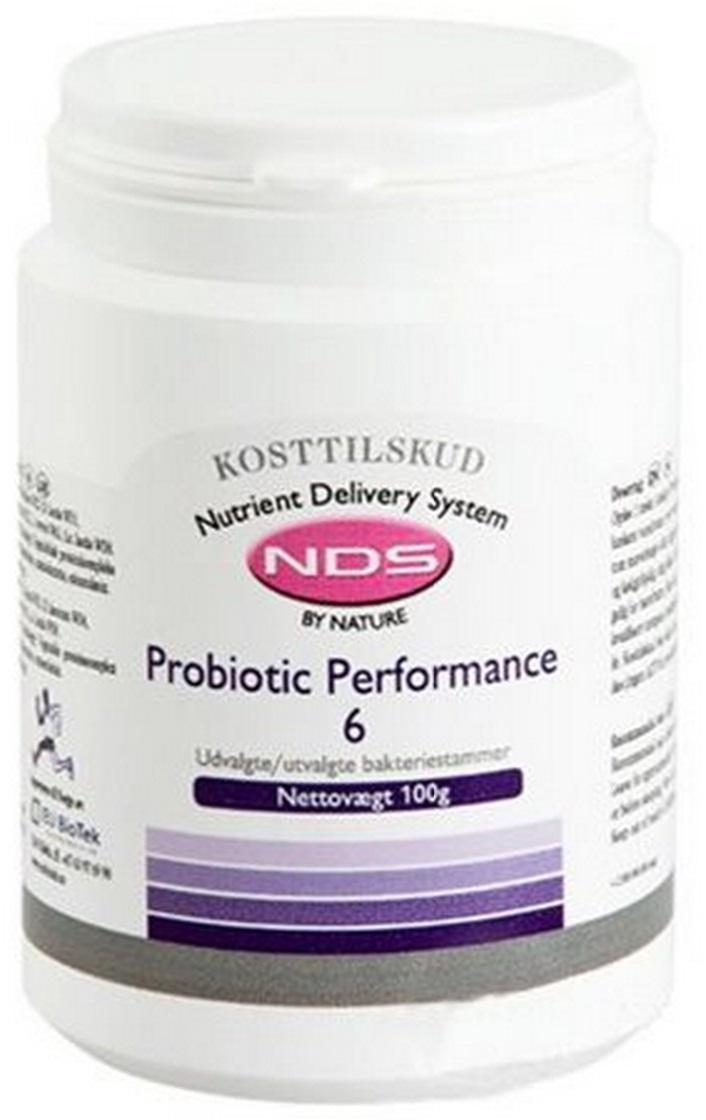 Nds Probiotic Performance 6 - Tarmflora i Pulverform 100g