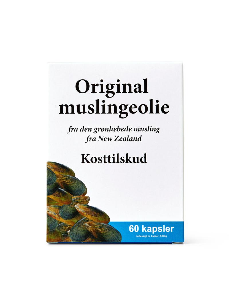 Original Muslingeolie 60 Kapsler - Naturlig Omega 3-6-9