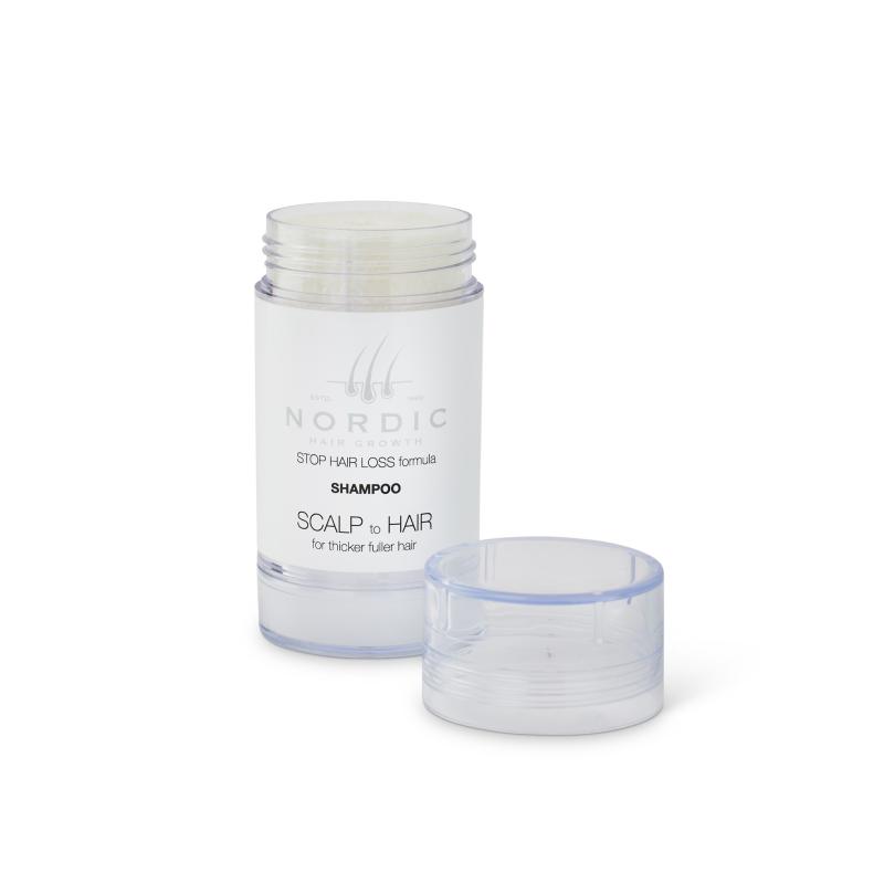 Nordic Stop Shampoo Bar mod hårtab - Naturlig skønhed