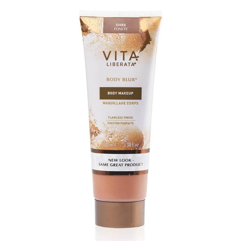 Vita Liberata Body Blur 100 Ml - Mørk Makeup til Krop og Ansigt