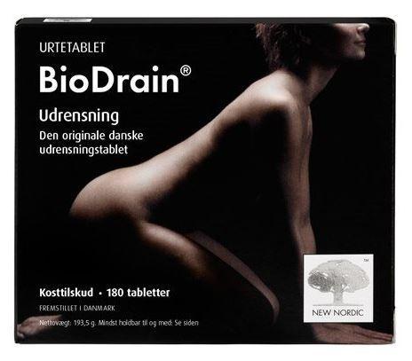Biodrain 180 stk - Urte kosttilskud til udrensning
