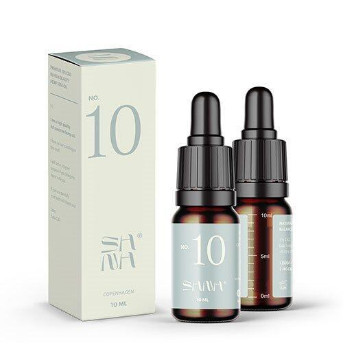 CBD Naturlig Ansigtsolie No 10 - 10 ml til Pleje og Velvære
