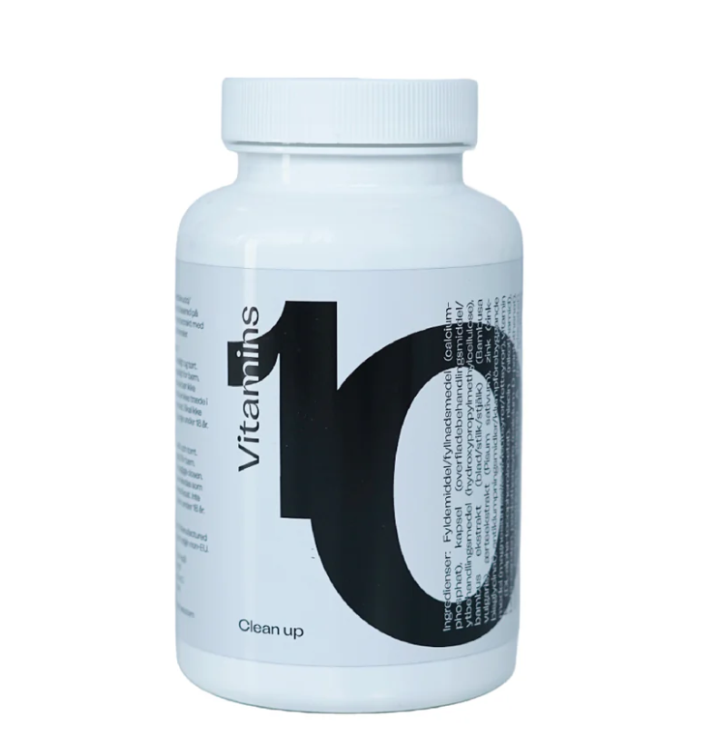 Hårvitaminer fra Clean Up - 120 stk til sundt hår