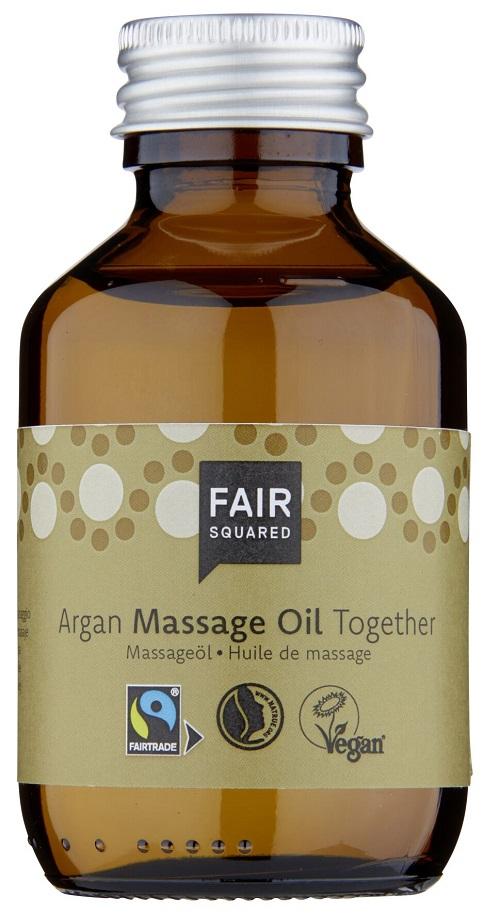 Fair Squared Økologisk Argan Massageolie - Blødgør og Afslapning