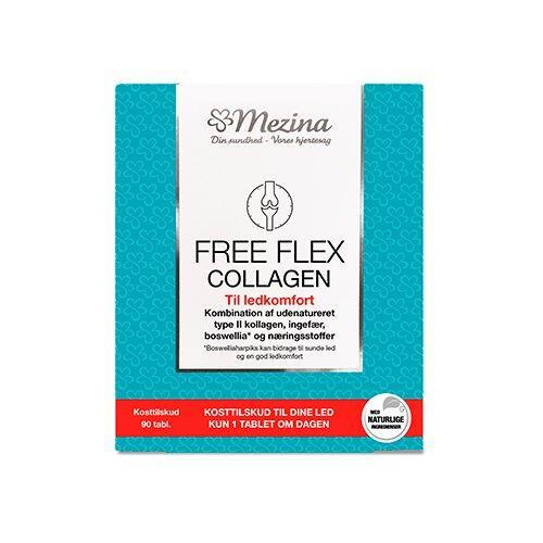Mezina Free Flex Collagen 90 tab - Støtte til sunde led