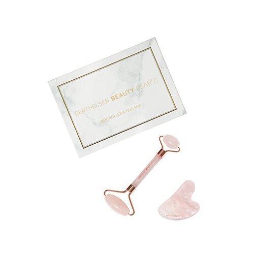 Beauty Bear Gaveæske med Rosa Quartz Roller
