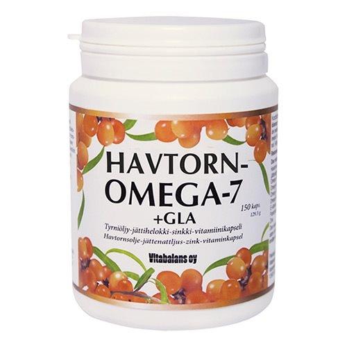 Havtorn Omega 7 GLA - Kosttilskud til Skønhed 150 Kap.