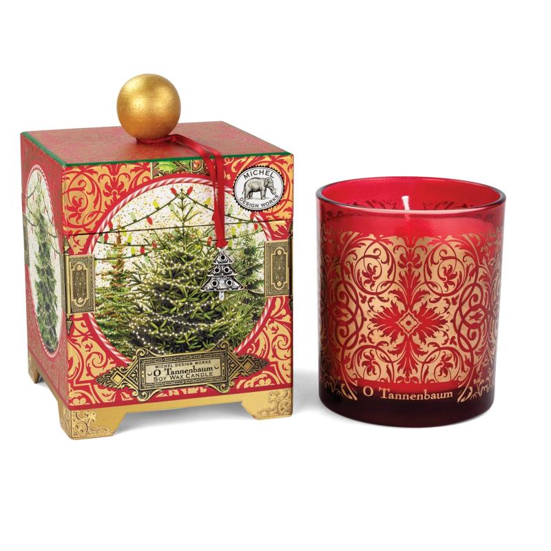 Michel Design Duftlys - Stort O Tannenbaum, Håndlavet Duftlys