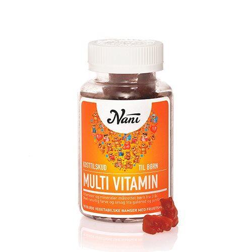 Nani Food State Multivitamin Bamser til Børn - 90 Stk