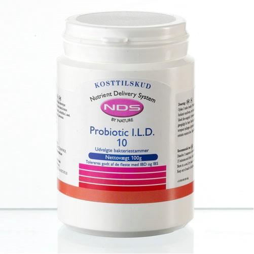 Nds I L D 10 Probiotic 100g - Effektive Mælkesyrebakterier