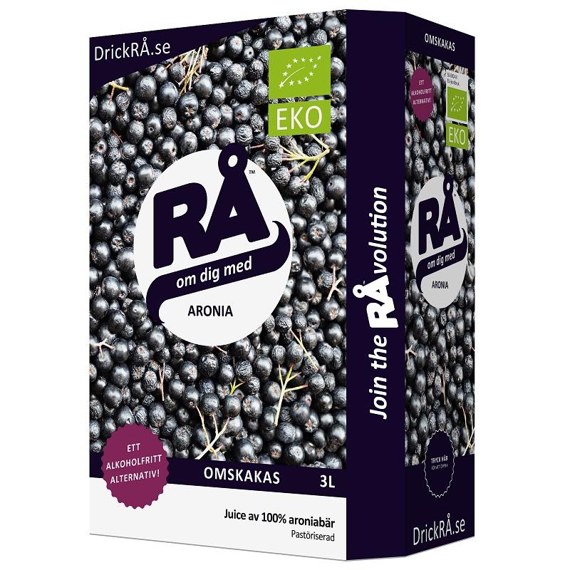 Koldpresset Øko Aronia Juice fra RÅ - Udsøgt Smag