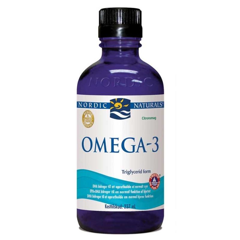 Nordic Naturals Omega 3 M Citrussmag 237 Ml - Sundhedstilskud