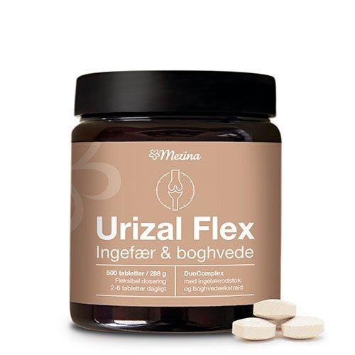 Urizal Ingefær Flex 500 Tabletter - Naturlig Styrke