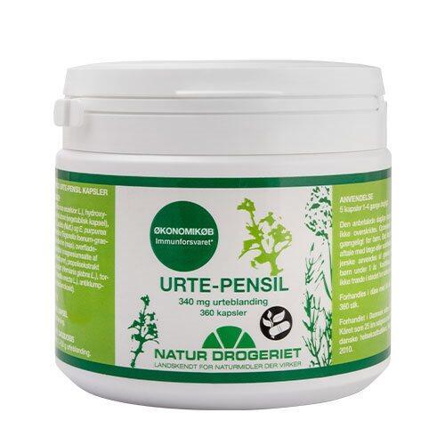 Urte Pensil Kapsler 360 - Dansk Bestseller i Urtekosttilskud