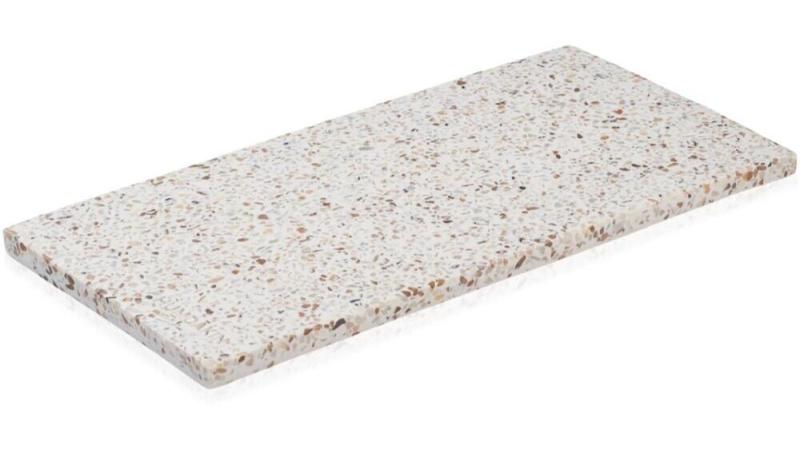 Humdakin Venice Terrazzo Plade - Rød Beige Dekoration