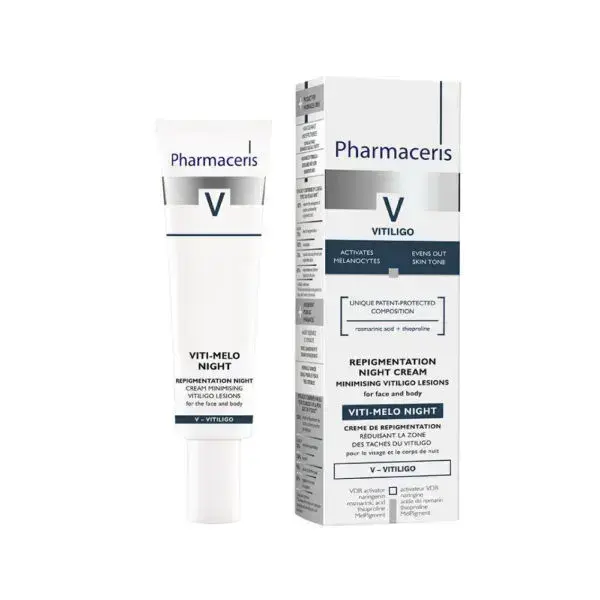 Pharmaceris V Viti Melo Natcreme til Repigmentering 40ml