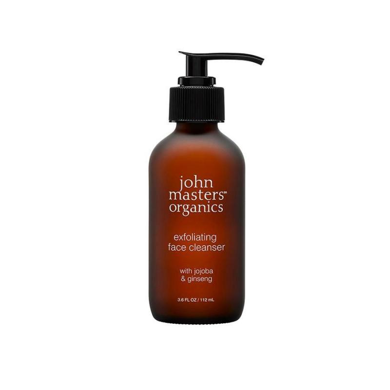 John Masters Organics Eksfolierende Ansigtsrens med Jojoba & Ginseng