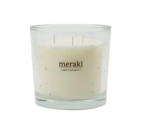Meraki Advents Duftlys med Æble og Kanel - 1 stk.