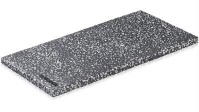 Humdakin Venice Terrazzo Plade - Sort Dekorativ Støtte