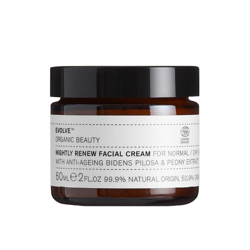 Evolve Natcreme til Fornyelse 60ml - Beroligende Skønhed