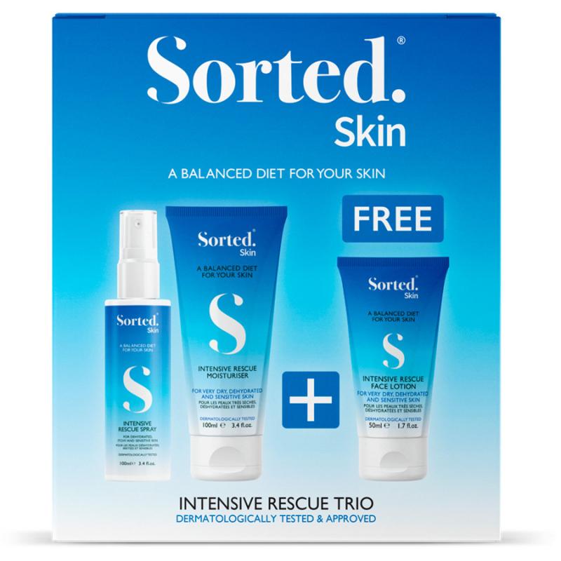 Sorted Skin Intensiv Rednings Trio - Spray, Lotion, Creme