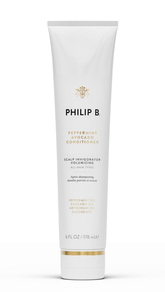 Philip B Pebermynte Avocado Conditioner 178ml - Frisk Hårpleje