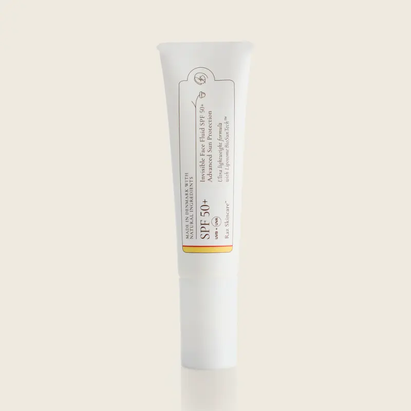 Raz Skincare Usynlig Ansigtsfluid SPF50 - 50ml