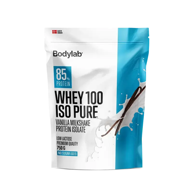 Bodylab Whey 100 Iso Pure - Vanilje Milkshake 750g