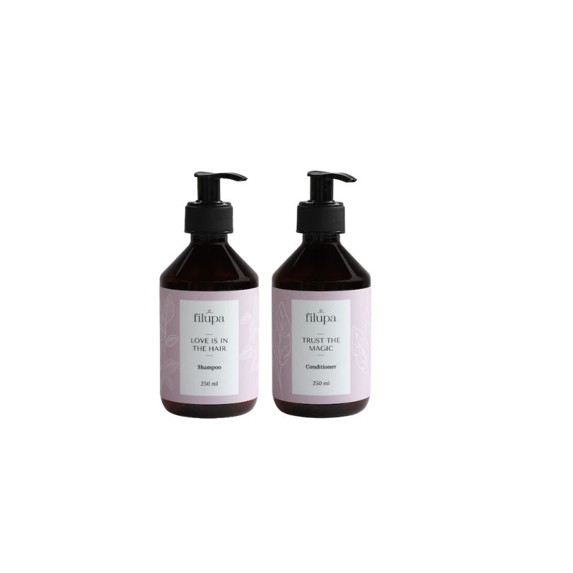 Filupa Shampoo og Conditioner Sæt 2x250ml - Kærlig Pleje