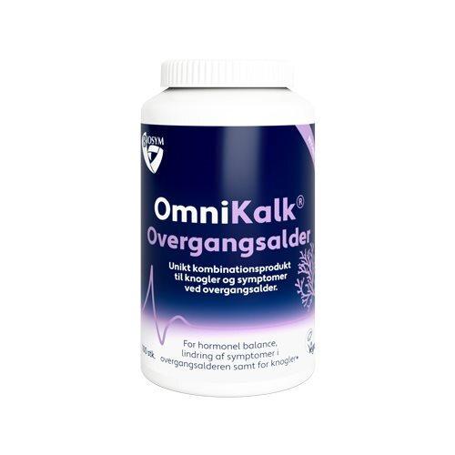 Biosym Omnikalk til symptomlindring i overgangsalderen 100 kap