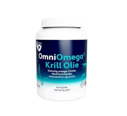 Biosym Omniomega Krill Olie 100 kapsler til sundhed