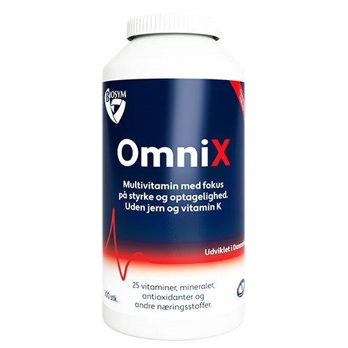 Biosym Omnix 300tab - Multivitamin uden jern og K-vitamin