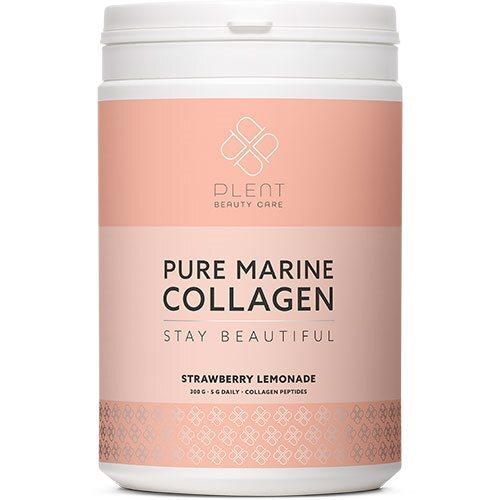 Plent Pure Marine Collagen Jordbær Lemonade 300g
