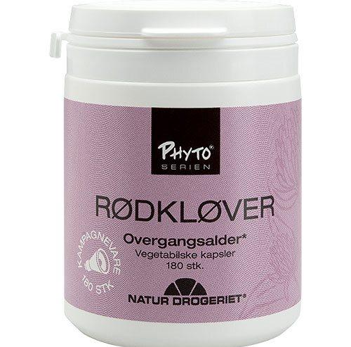 Rødkløver Kapsler - 180 stk. til en rolig overgangsalder